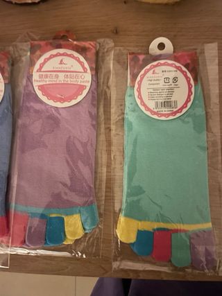 Calcetines de dedos.A estrenar
ideal pilates, yoga