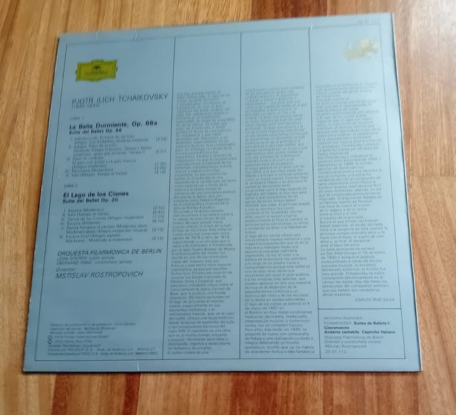 Vinilo Tchaikovsky - Suites de Ballet 2