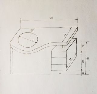 Mueble baño - lavabo moderno