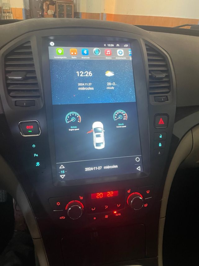 Pantalla Android 12.8" Opel Insignia A