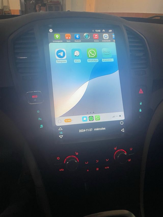 Pantalla Android 12.8" Opel Insignia A