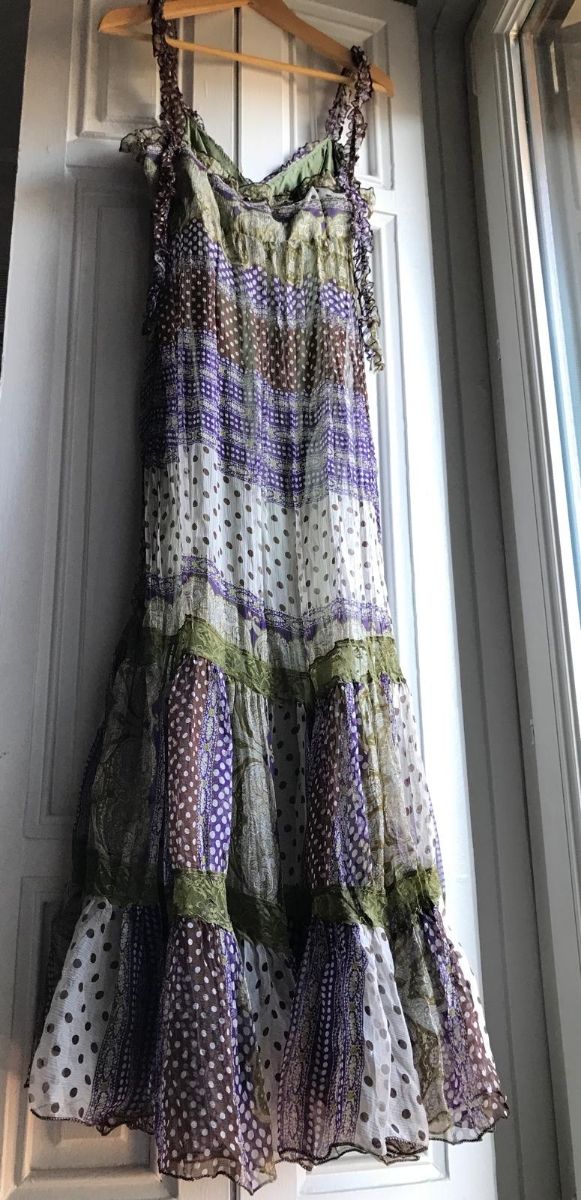 Abito 100% seta a pois