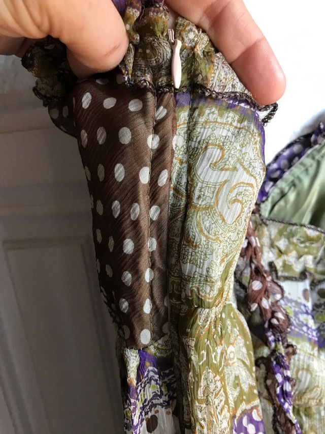 Abito 100% seta a pois