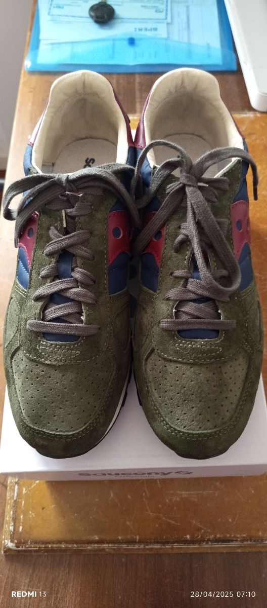 Saucony Originals - Scarpe Verde Oliva