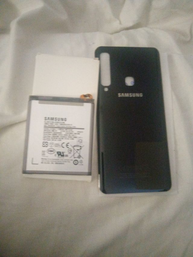 Bateria  y tapa Samsung A9 2018
