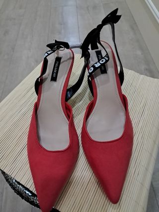 Sandalias y zapatos tacón de mujer 