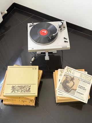 Giradischi JVC LA11 + vinili