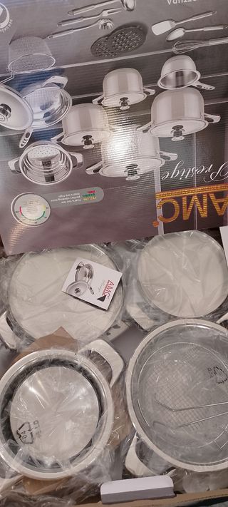 Batteria pentole acciaio inox