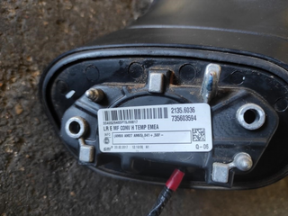 Retrovisor derecho 735603594 Fiat 500X (2014 y_086