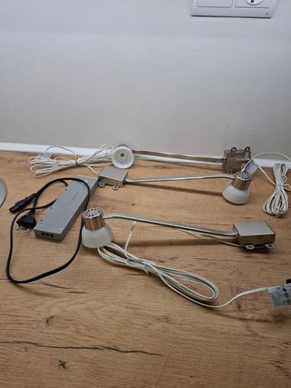 Faretti LED per mobili - bianco e argento