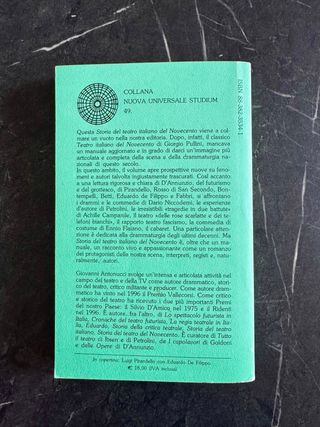 Storia del teatro italiano del Novecento