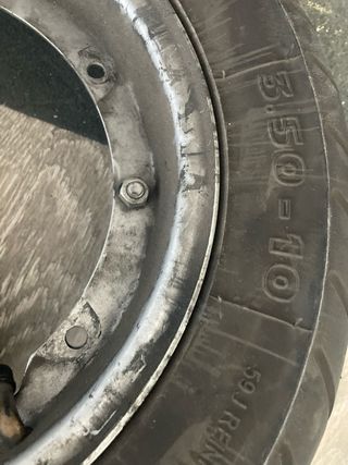 2 Ruedas Vespa 10" usadas