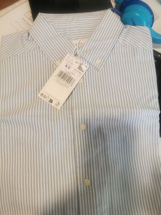 Camisa Oxford MANGO azul - XS  niño de 12-13 años