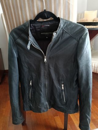 Chaqueta cazadora piel REDSKINS  - Talla M/LChica.