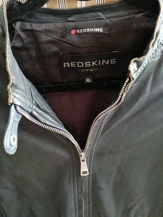Chaqueta cazadora piel REDSKINS  - Talla M/LChica.