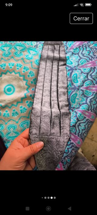 Conjunto ceremonia chaqueta chaleco y fajin