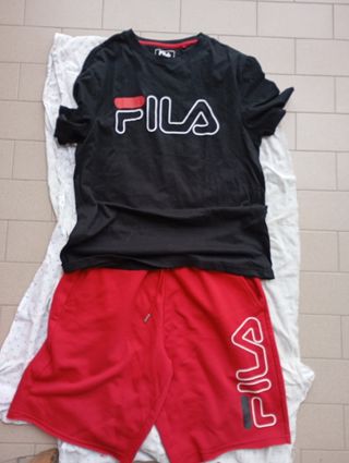 Completo Fila Uomo - Maglietta e Shorts