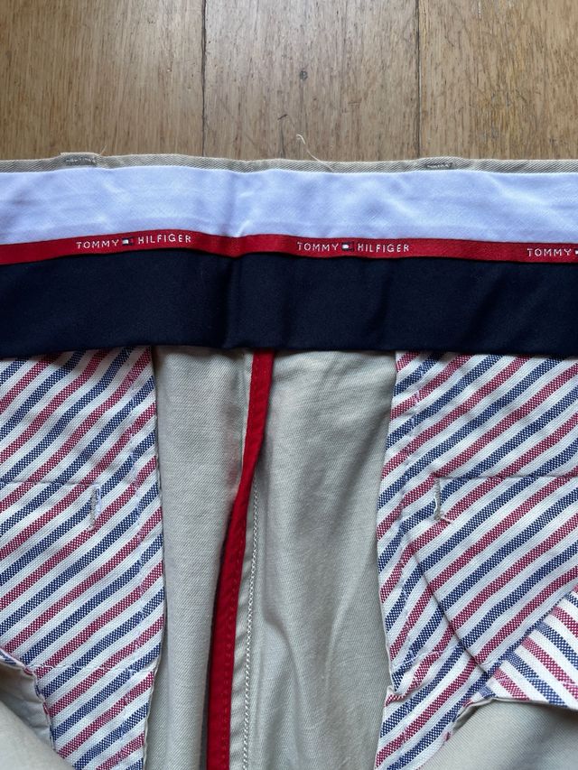 Pantaloni Tommy Hilfiger Beige