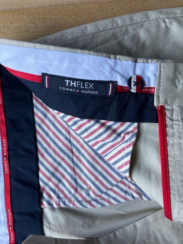 Pantaloni Tommy Hilfiger Beige