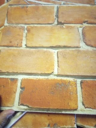 Pack 12 paneles autoadhesivos ladrillo caravista