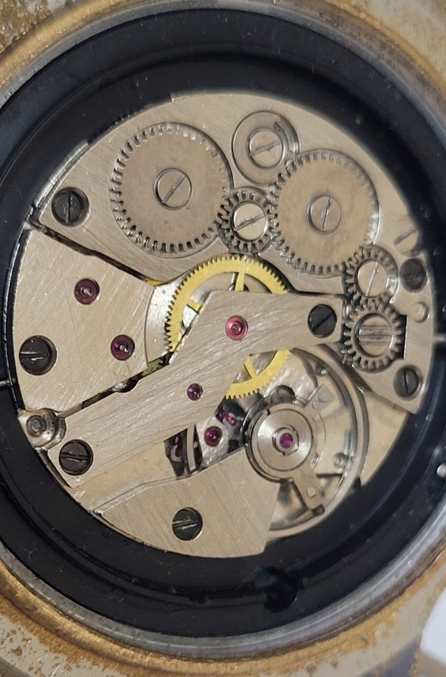 **Reloj  Slava 2428 Octogonal cirílico