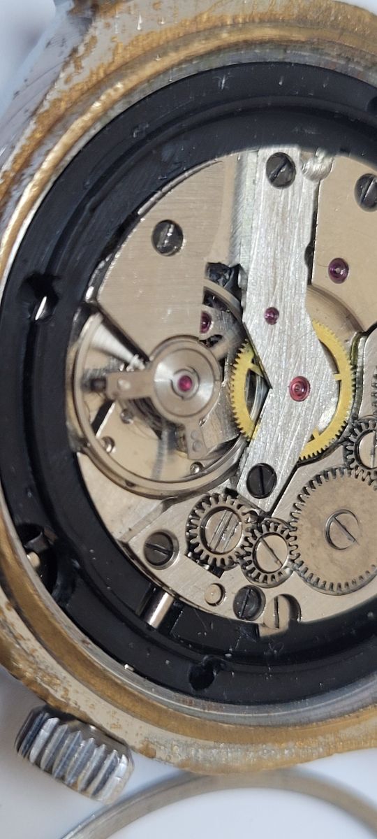 **Reloj  Slava 2428 Octogonal cirílico