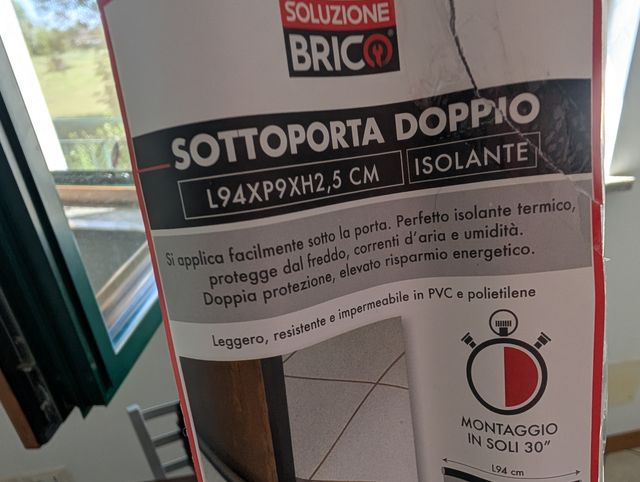 Paraspifferi sottoporta nuovo