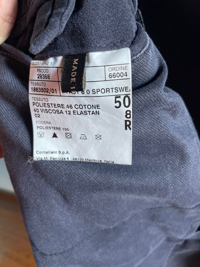 Giacca Uomo Grigia - Collezione CC