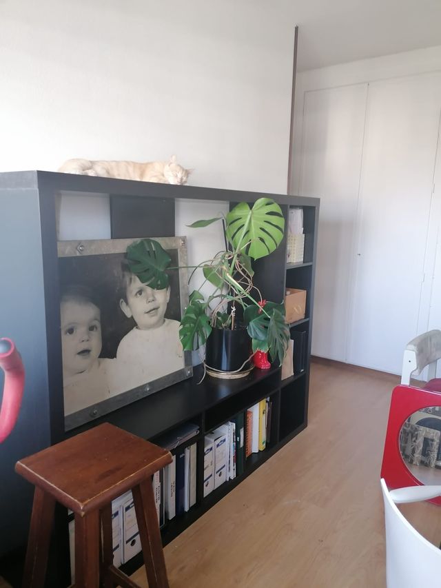 Mueble TV Ikea negro