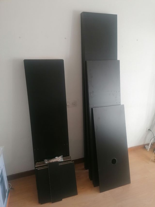 Mueble TV Ikea negro