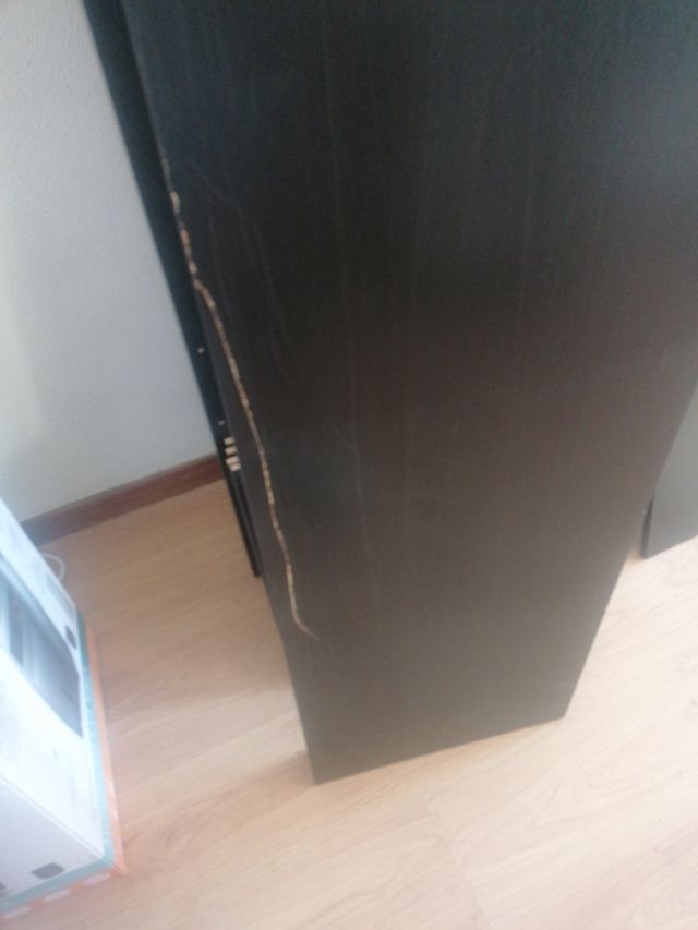 Mueble TV Ikea negro