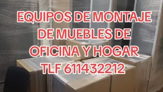 Montaje de muebles para empresas y particulares
