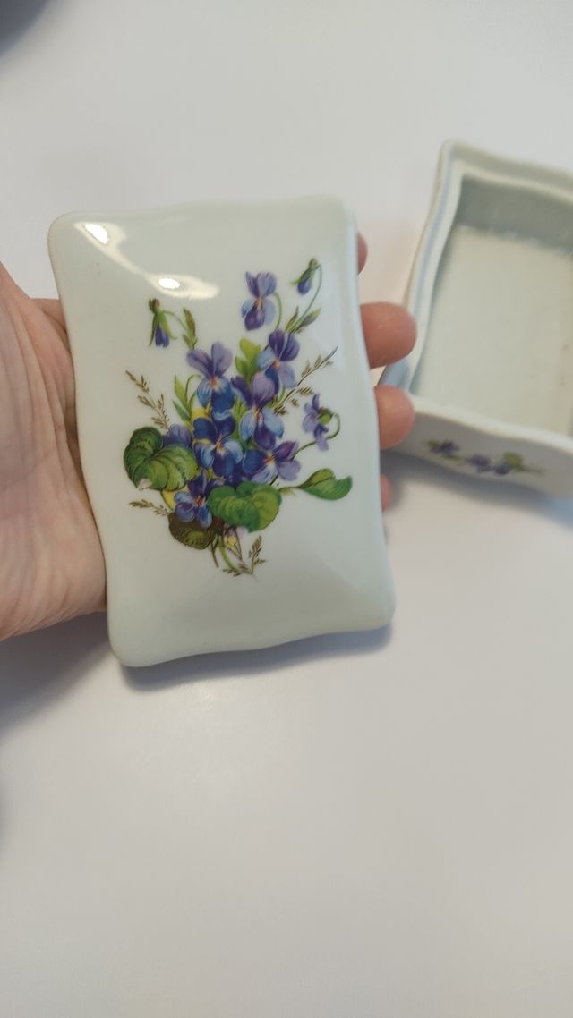 Cajita joyero cerámica