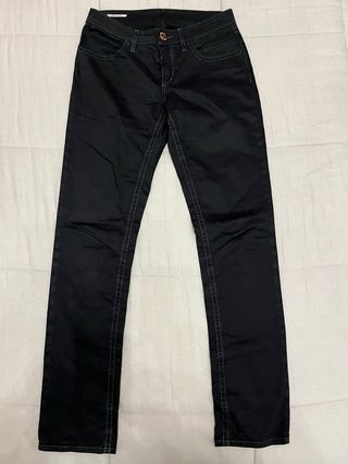 Pantaloni neri Camouflage
