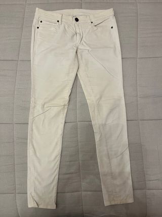 Pantaloni panna United Colors of Benetton