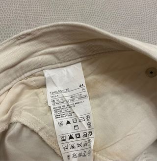 Pantaloni panna United Colors of Benetton