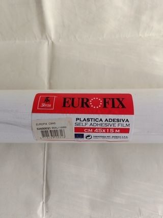 Rotolo plastica adesiva bianca lucido