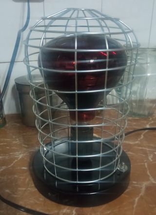 Lampara infrarrojos para mesa camilla