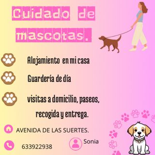 Cuidadora de perros/guardería canina