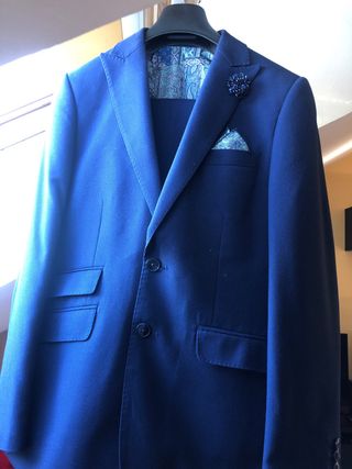 Traje americana y pantalon juvenil
