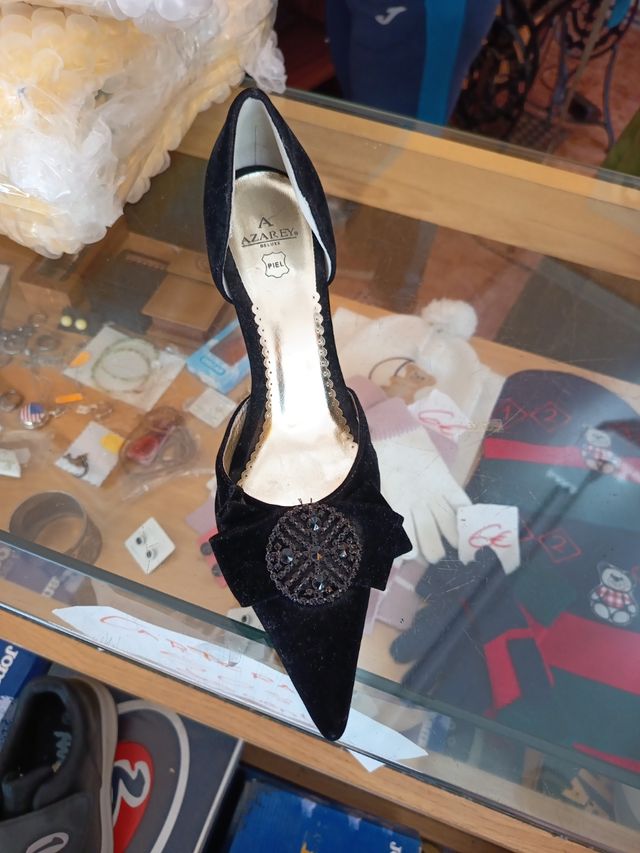 Zapato tacón AZAREE negro, talla 38