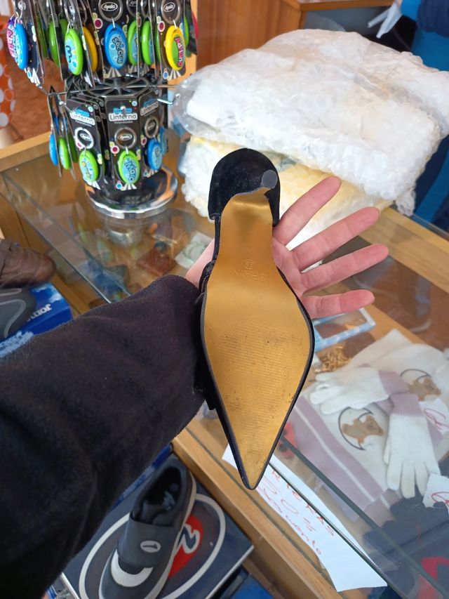 Zapato tacón AZAREE negro, talla 38