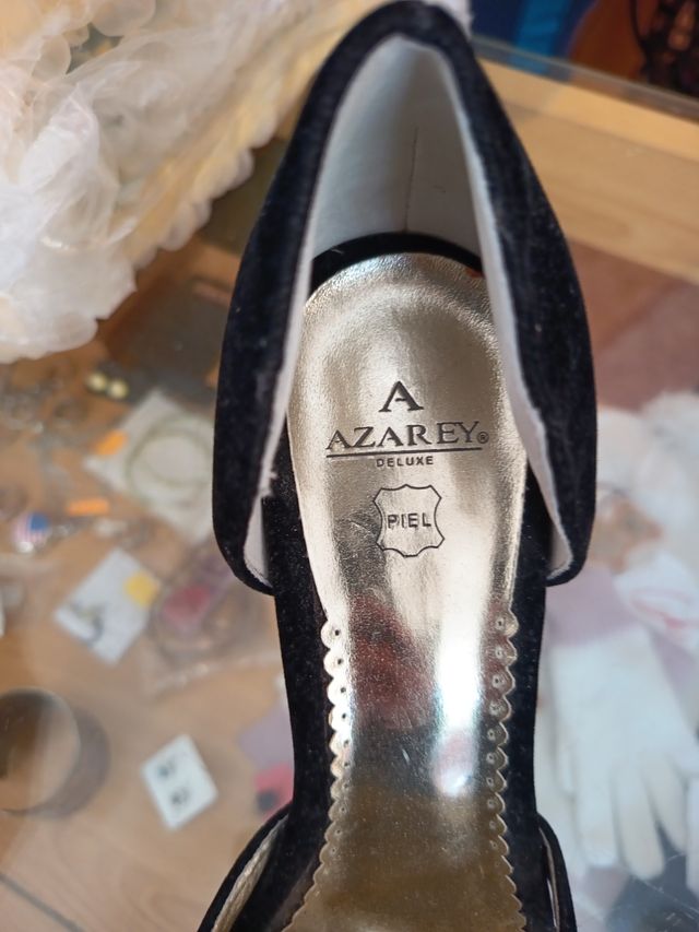 Zapato tacón AZAREE negro, talla 38
