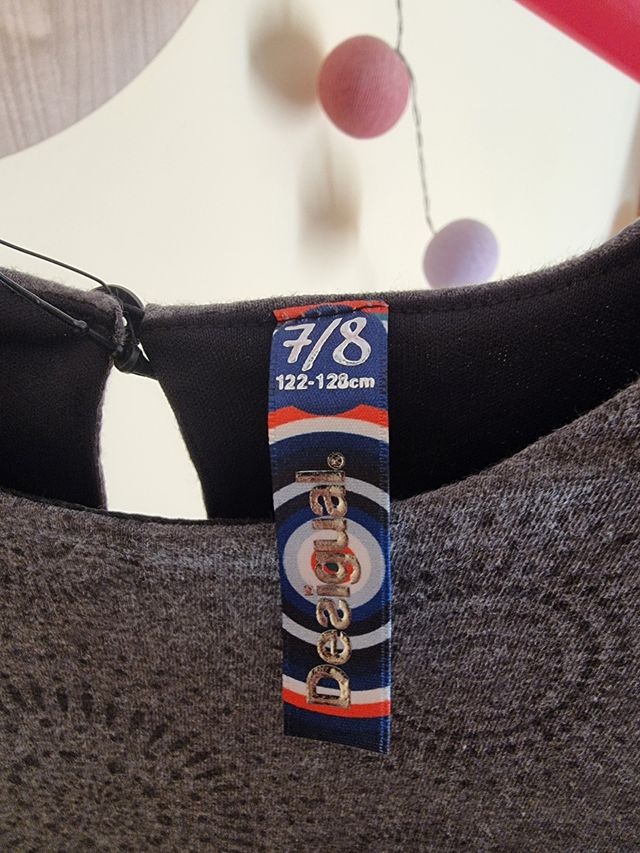 Vestido desigual niña