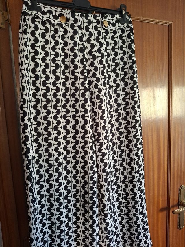 Pantalón Sfera - Blanco y Negro.