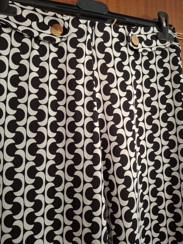 Pantalón Sfera - Blanco y Negro.