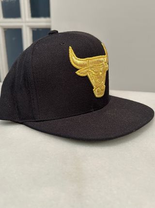 Gorra Chicago Bulls - Negra y dorada EEUU