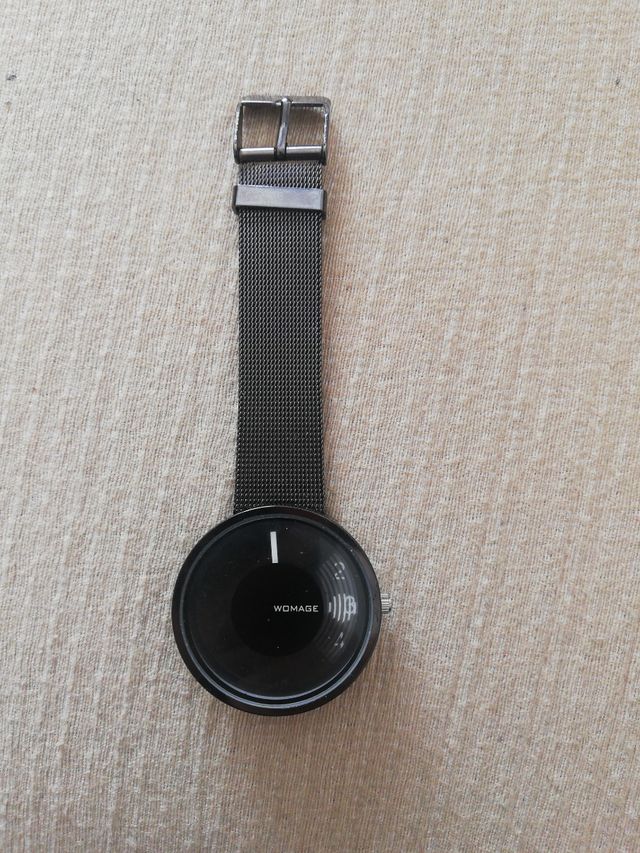 Reloj WOMAGE unisex negro