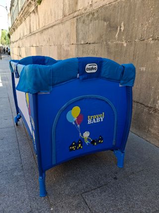 cuna de viaje asalvo