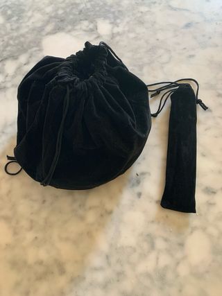 Set stoviglie campeggio con borsa